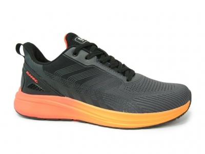 VB17397 DK.GREY/BLK/ORANGE M-B GENESIS